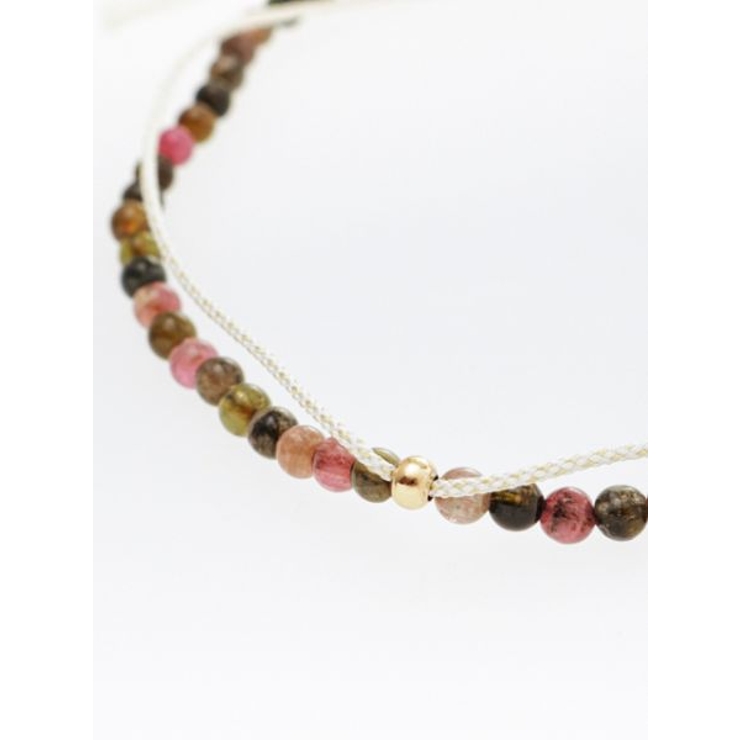 【岩座】【十月 神無月】産石絹紐アンクレット | アミナコレクション  | 詳細画像1 