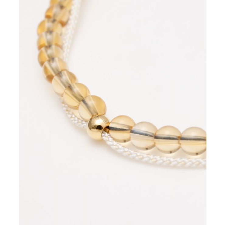 【岩座】【十一月 霜月】産石絹紐アンクレット | アミナコレクション  | 詳細画像2 