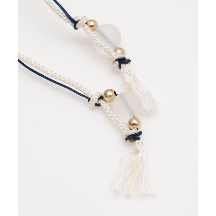 【岩座】【十一月 霜月】産石絹紐アンクレット | アミナコレクション  | 詳細画像4 