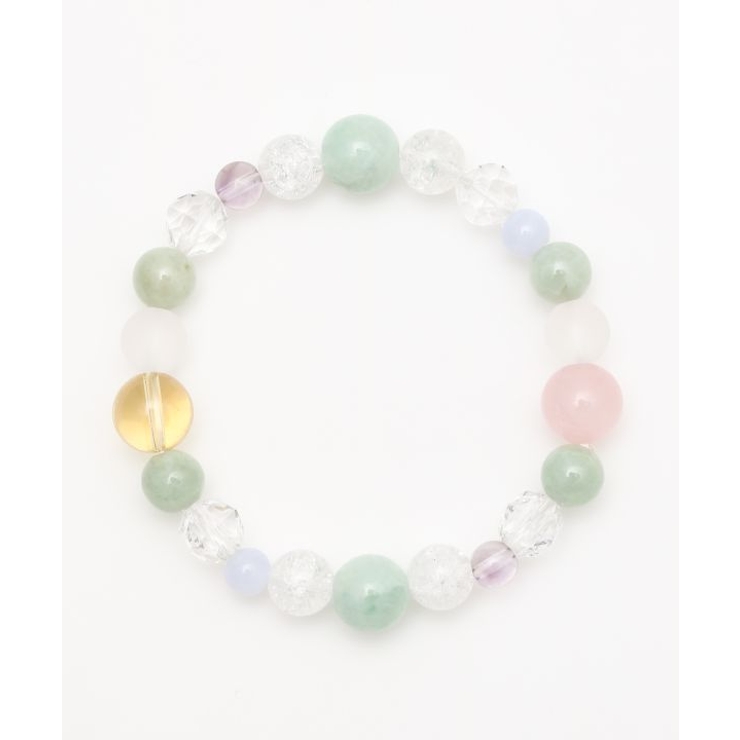 グリーン系その他 | 【岩座】快晴 ジェイドブレスレット | アミナコレクション 