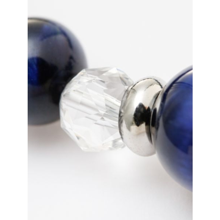 【岩座】粋人 １０mmラピスタイガーアイブレスレット | アミナコレクション  | 詳細画像2 