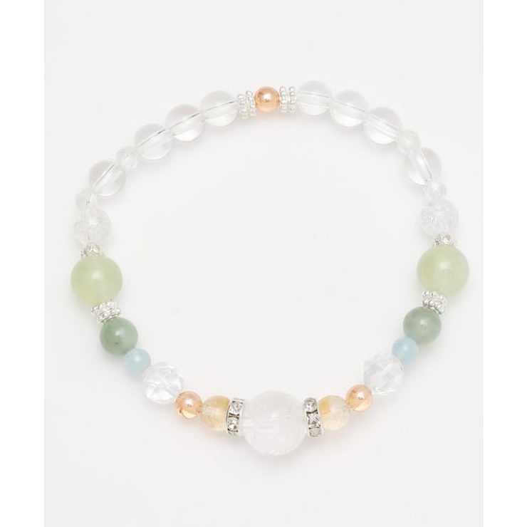 【岩座】昇華 プレナイトブレスレット | アミナコレクション  | 詳細画像1 