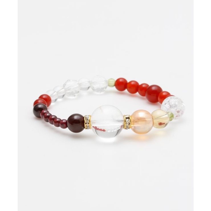 レッド系その他 | 【岩座】多幸 ガーネットブレスレット | アミナコレクション 