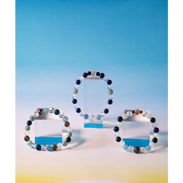 【岩座】蒼天(そうてん)ラピスタイガー ブレスレット | アミナコレクション  | 詳細画像2 