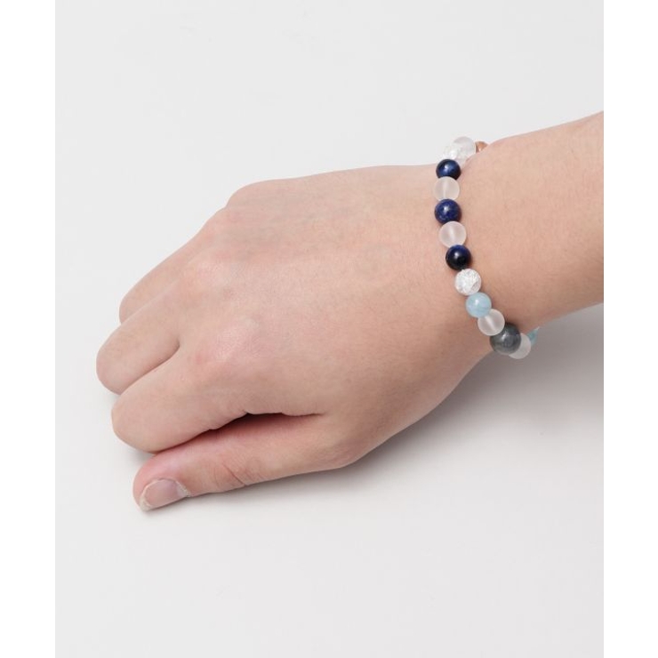 【岩座】蒼天(そうてん)ラピスタイガー ブレスレット | アミナコレクション  | 詳細画像3 