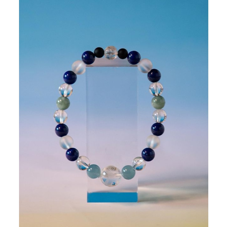 【岩座】蒼天(そうてん)ラピスラズリ ブレスレット | アミナコレクション  | 詳細画像1 