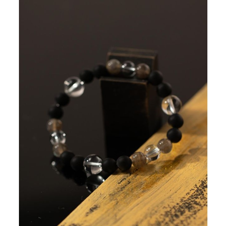 【岩座】閃(ひらめき)シルバーオーラ ブレスレット | アミナコレクション  | 詳細画像1 