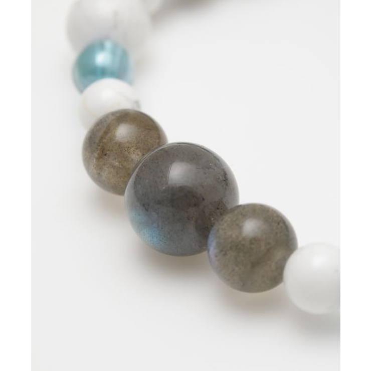 【岩座】鼓舞(こぶ)ホワイトハウライト ブレスレット | アミナコレクション  | 詳細画像4 