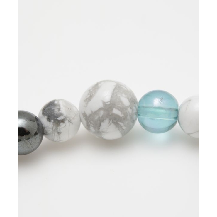 【岩座】鼓舞(こぶ)ホワイトハウライト ブレスレット | アミナコレクション  | 詳細画像5 