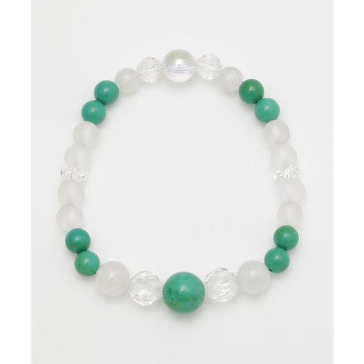 ターコイズブルー | 【岩座】清籟(せいらい)ターコイズ ブレスレット | アミナコレクション 