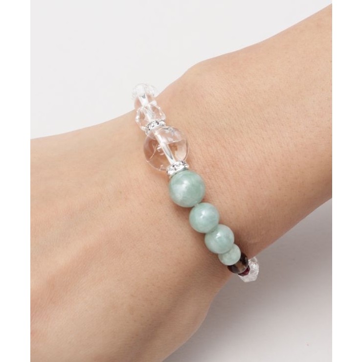 【岩座】水光(すいこう)ジェイド ブレスレット | アミナコレクション  | 詳細画像4 