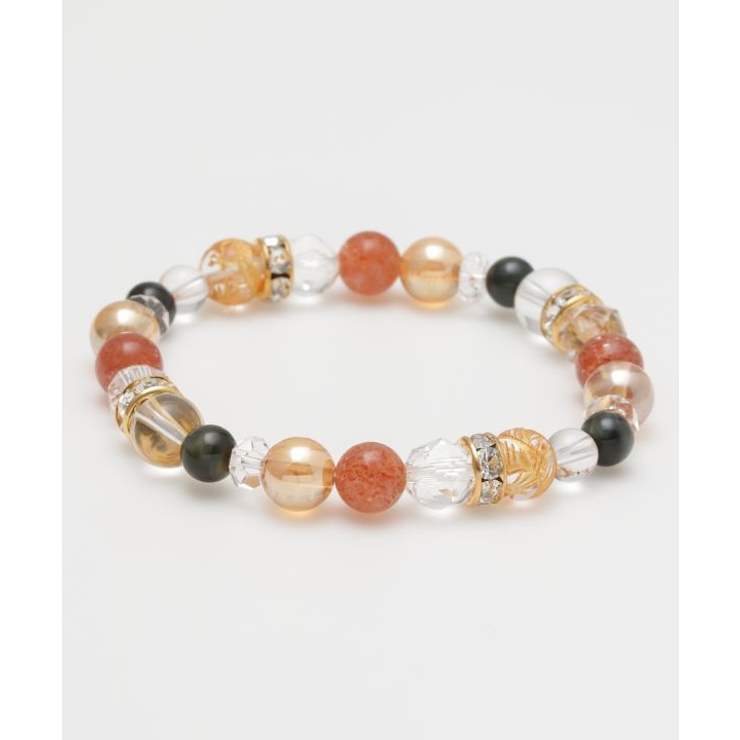 オレンジ系その他 | 【岩座】凛然(りんぜん)サンストーン ブレスレット | アミナコレクション 