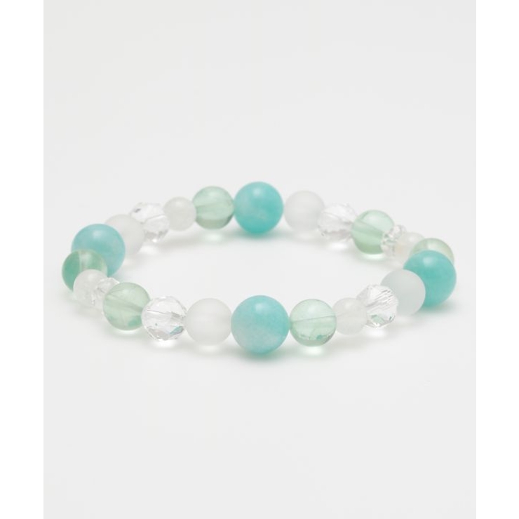 【岩座】翠雨(すいう)アマゾナイト ブレスレット | アミナコレクション  | 詳細画像3 