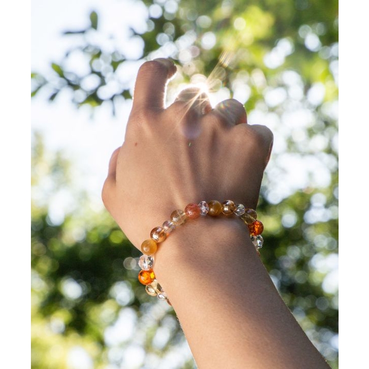 【岩座】燦々(さんさん)ゴールデンオーラ ブレスレット1 | アミナコレクション  | 詳細画像1 