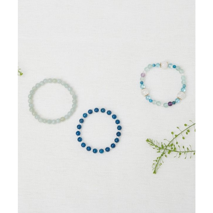 【岩座】ジェイド6mm玉ブレスレット | アミナコレクション  | 詳細画像1 