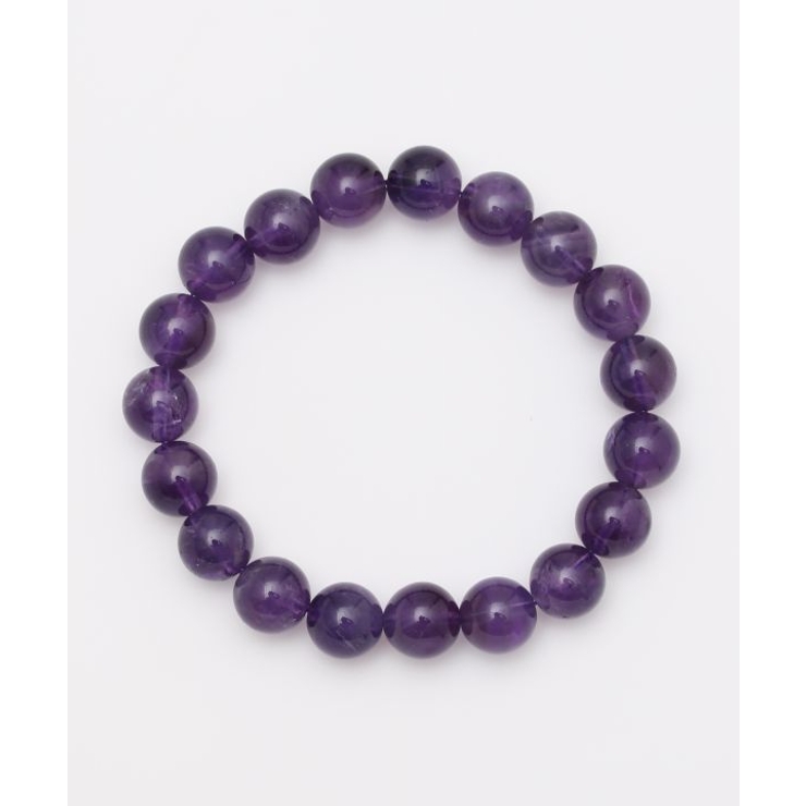 【岩座】アメジストブレスレット １０ｍｍ | アミナコレクション  | 詳細画像1 