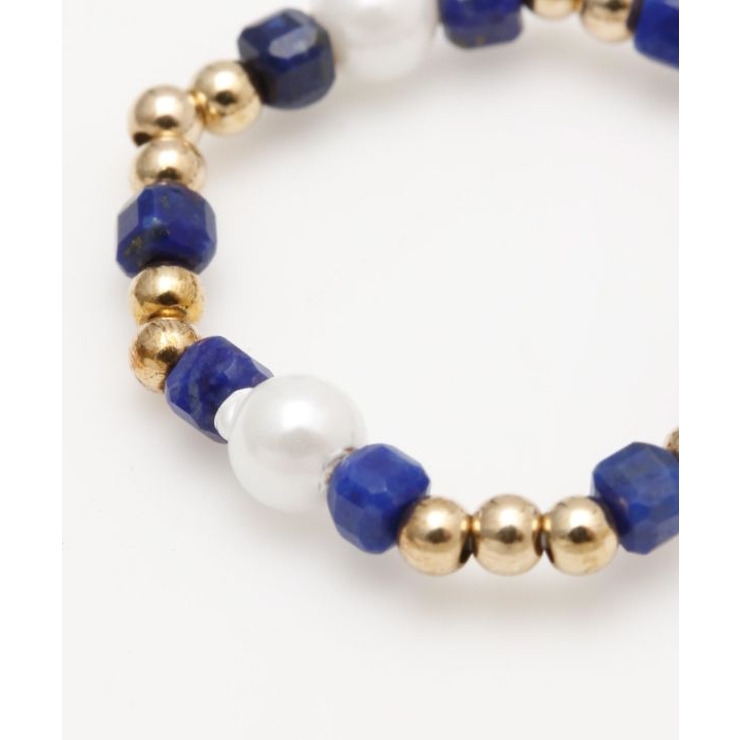 【岩座】角真珠リング ラピスラズリ | アミナコレクション  | 詳細画像4 