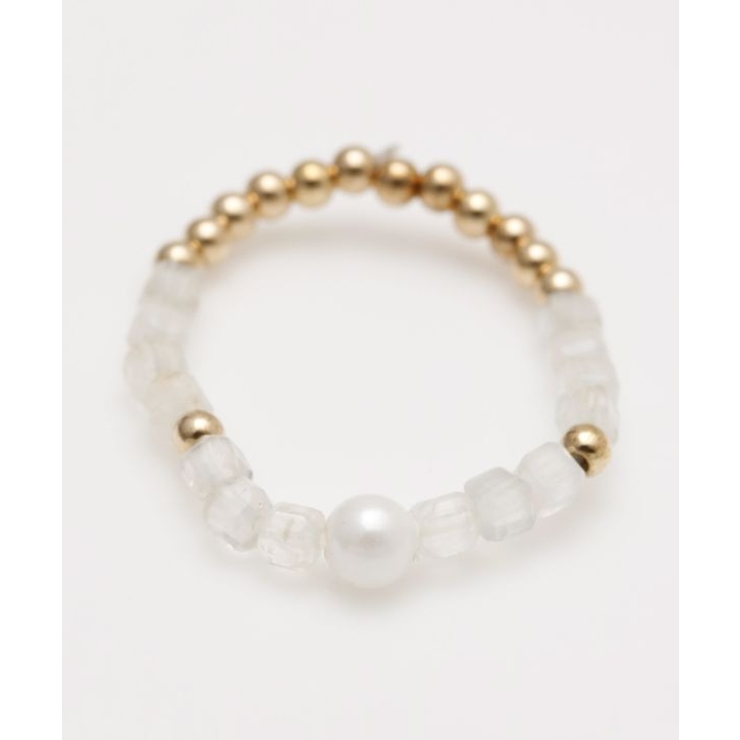 その他 | 【岩座】角石リング レインボームーンストーン | アミナコレクション 