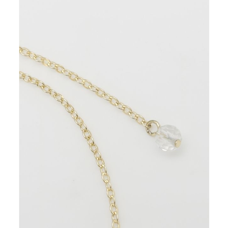 【岩座】菱石ネックレス[水晶] | アミナコレクション  | 詳細画像1 