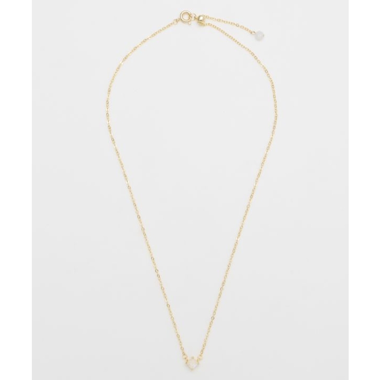 【岩座】菱石ネックレス[レインボームーンストーン] | アミナコレクション  | 詳細画像1 