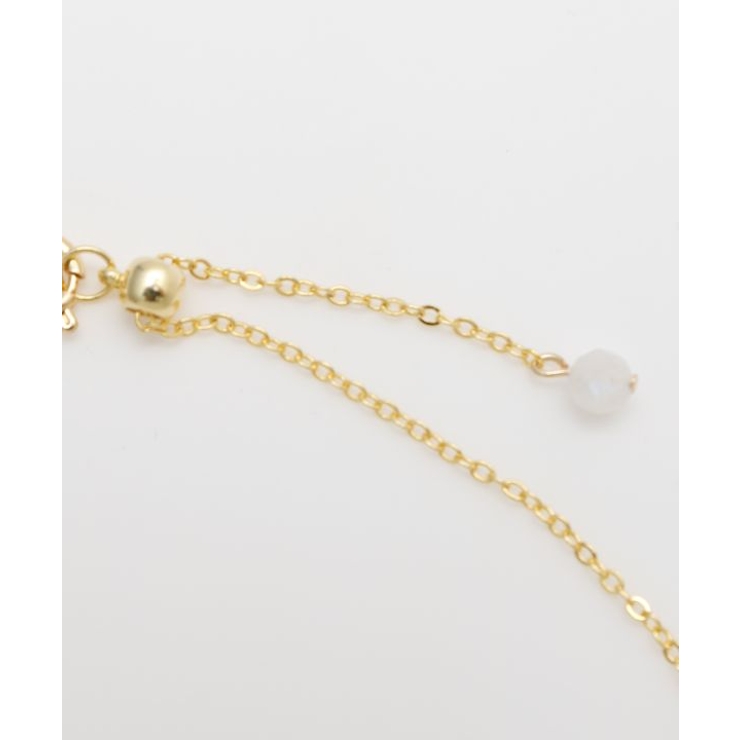 【岩座】菱石ネックレス[レインボームーンストーン] | アミナコレクション  | 詳細画像3 