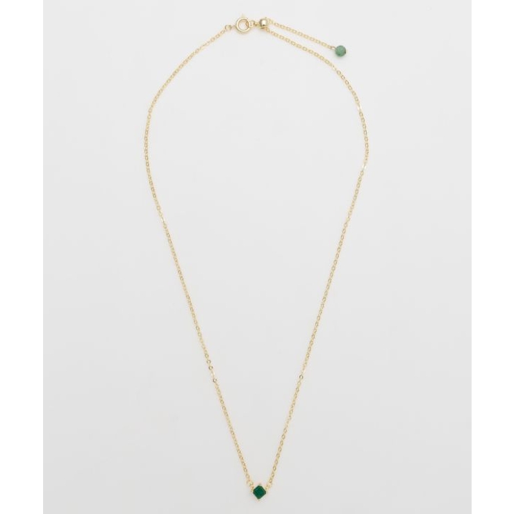 【岩座】菱石ネックレス[アベンチュリン] | アミナコレクション  | 詳細画像1 