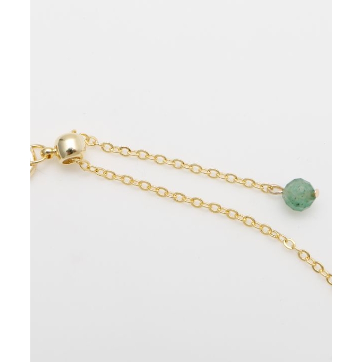 【岩座】菱石ネックレス[アベンチュリン] | アミナコレクション  | 詳細画像3 