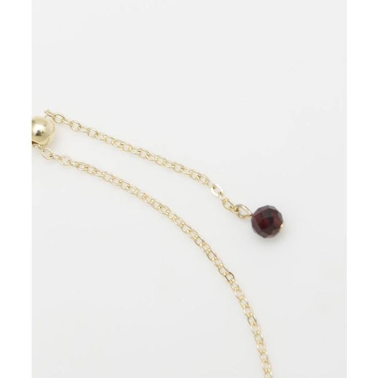 【岩座】菱石ネックレス[ガーネット] | アミナコレクション  | 詳細画像3 