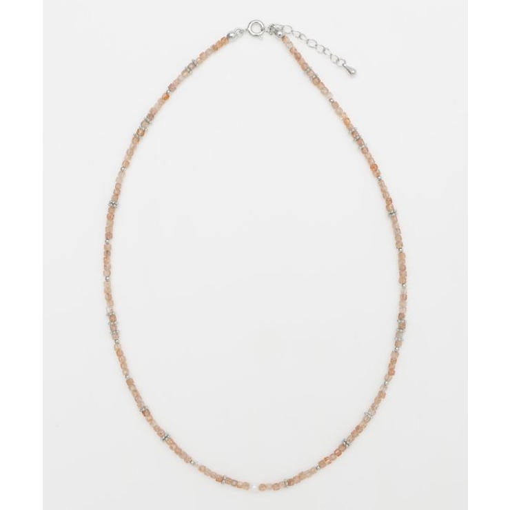 オレンジ系その他 | 【岩座】角石真珠ネックレス[サンストーン] | アミナコレクション 