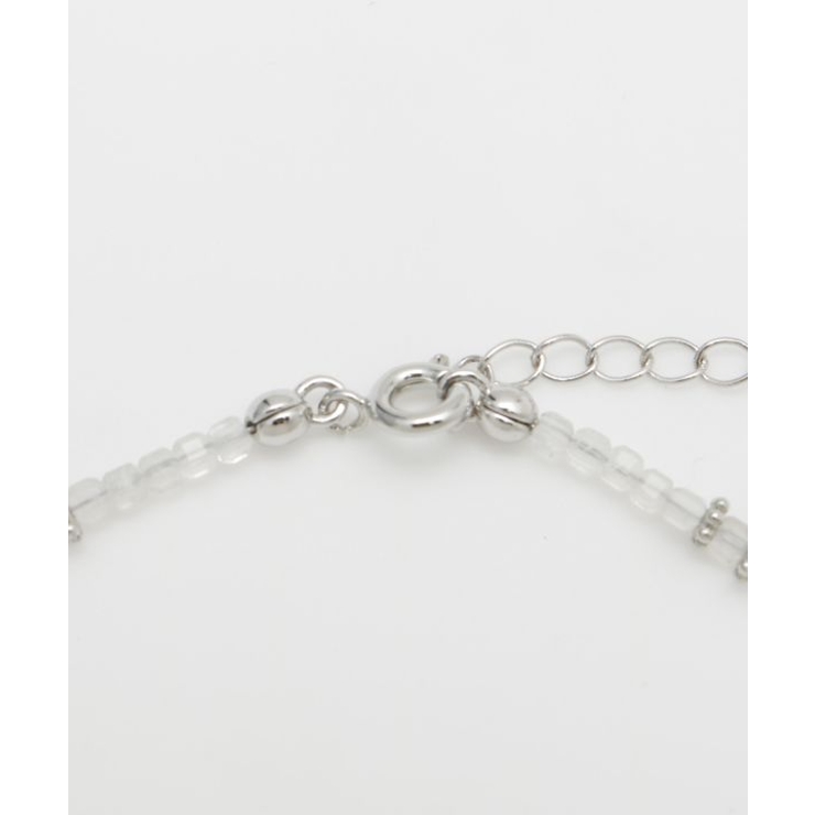 【岩座】角石真珠ネックレス[レインボームーンストーン] | アミナコレクション  | 詳細画像2 