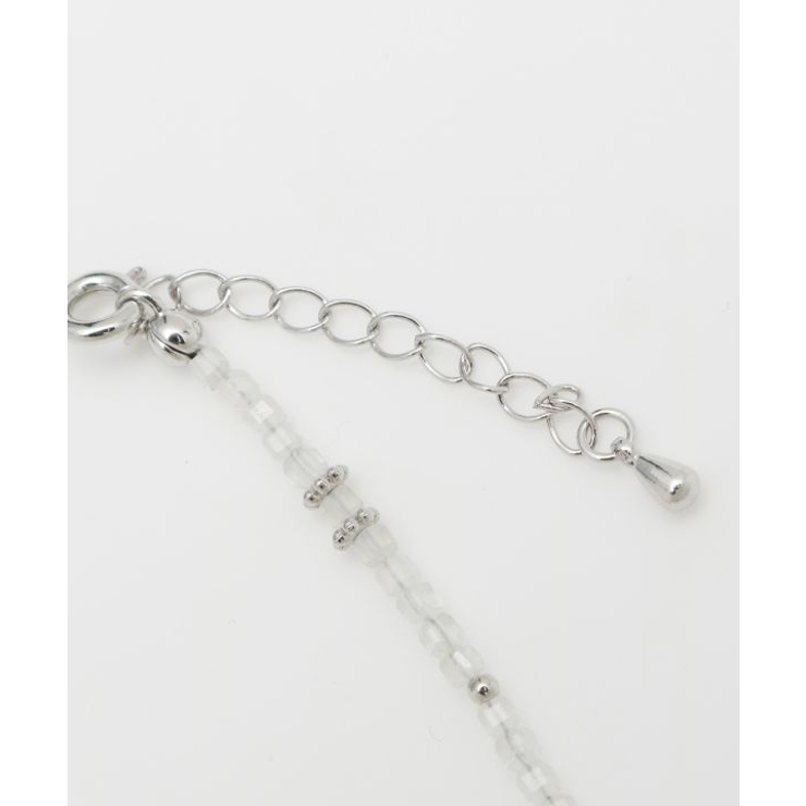 【岩座】角石真珠ネックレス[レインボームーンストーン] | アミナコレクション  | 詳細画像3 