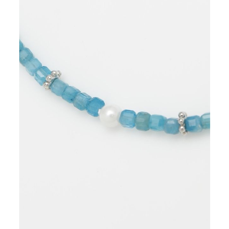 【岩座】角石真珠ネックレス[アパタイト] | アミナコレクション  | 詳細画像1 