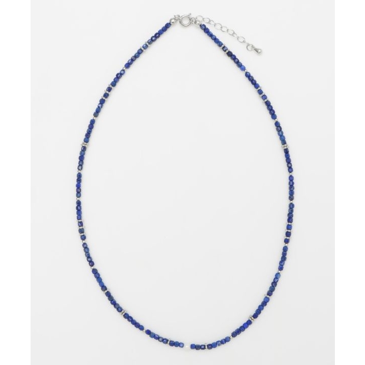 ダークブルー | 【岩座】角石真珠ネックレス[ラピスラズリ] | アミナコレクション 