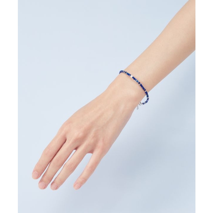 【岩座】角石真珠ブレスレット[ラピスラズリ] | アミナコレクション  | 詳細画像1 