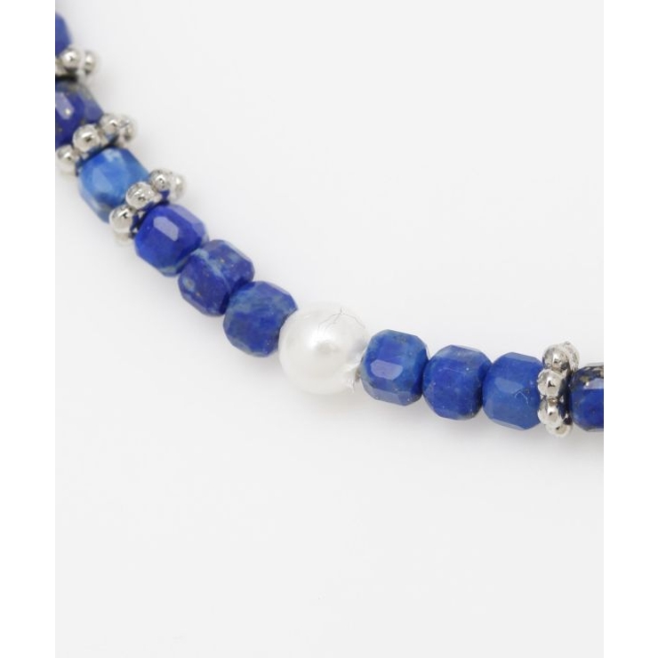 【岩座】角石真珠ブレスレット[ラピスラズリ] | アミナコレクション  | 詳細画像3 