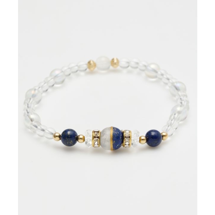 ブルー系その他 | 【岩座】三貴子対ブレスレット 月読命/須佐之男命 | アミナコレクション 