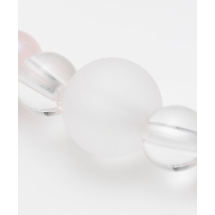 【岩座】五縁繋ぎフロスティ水晶ブレスレット | アミナコレクション  | 詳細画像2 