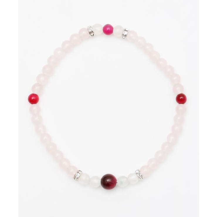 【岩座】華奢端麗 ローズタイガーアイブレスレット | アミナコレクション  | 詳細画像1 