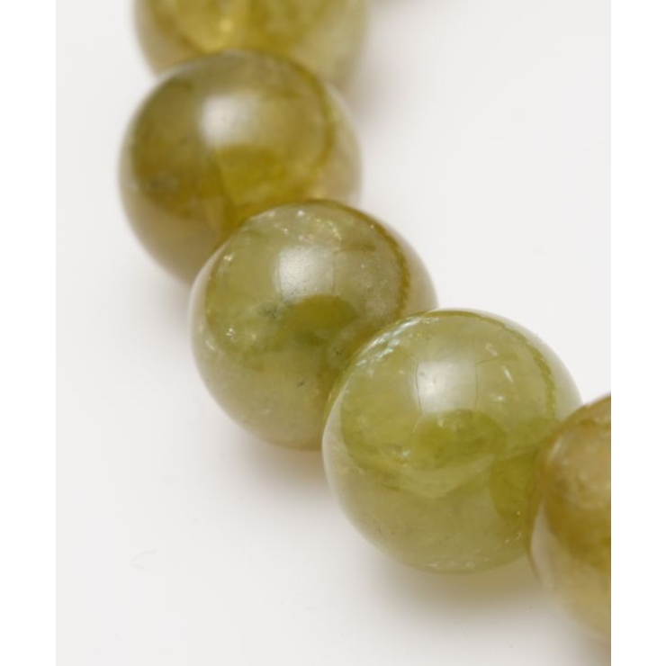 【岩座】グリーンガーネットブレスレット 10mm | アミナコレクション  | 詳細画像2 