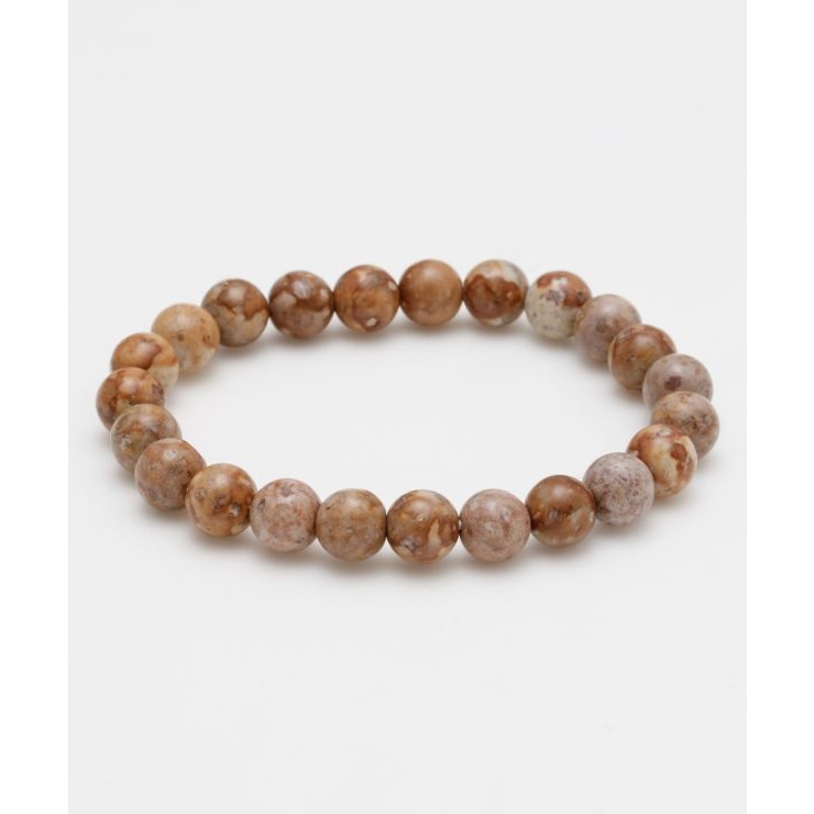 その他 | 【岩座】姫川薬石ブレスレット/白 8mm | アミナコレクション 