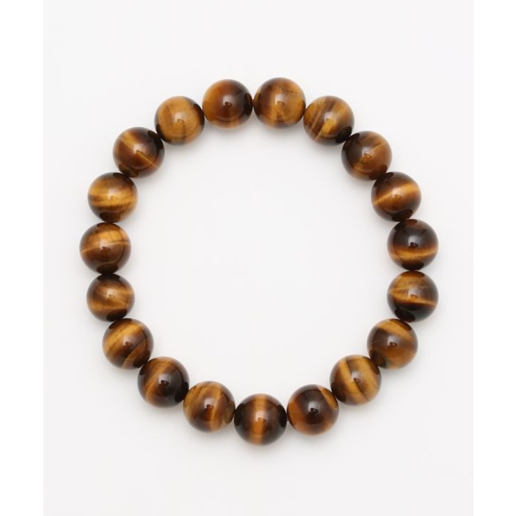 【岩座】タイガーアイ １０ｍｍブレスレット | アミナコレクション  | 詳細画像1 