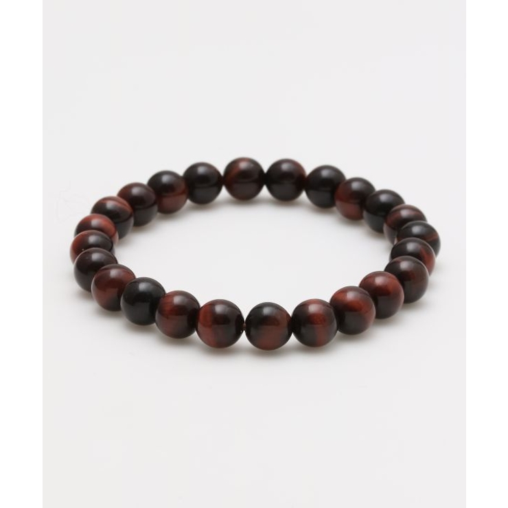 レッド | 【岩座】レッドタイガーアイ8mm玉ブレスレット | アミナコレクション 
