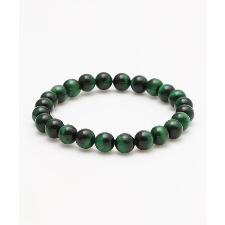 グリーン | 【岩座】グリーンタイガーアイ8mmブレスレット | アミナコレクション 