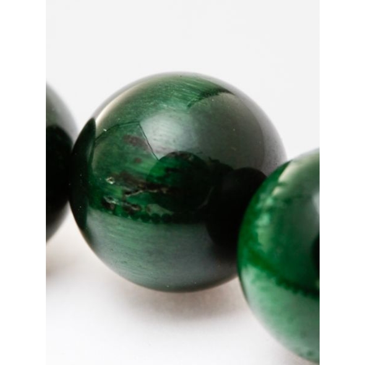 【岩座】グリーンタイガーアイ １０ｍｍブレスレット | アミナコレクション  | 詳細画像2 