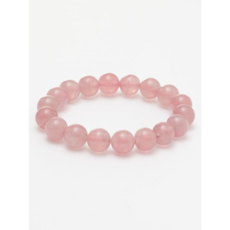 ピンク | 【岩座】マダガスカルローズクォーツ １０ｍｍブレスレット | アミナコレクション 