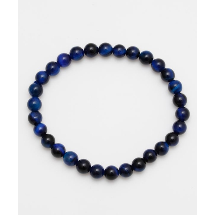 【岩座】ラピスタイガーアイ6mm玉ブレスレット | アミナコレクション  | 詳細画像1 