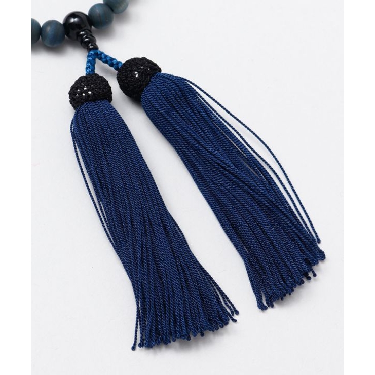 【岩座】【念珠】女性用藍染浅葱つづき珠[収納袋付き] | アミナコレクション  | 詳細画像8 