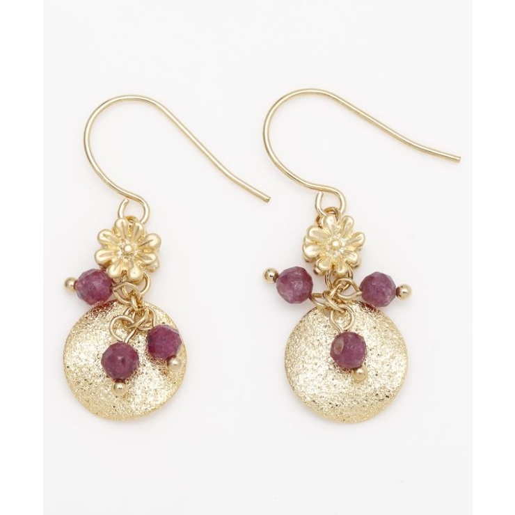 レッド系その他 | 【岩座】千寿菊ピアス | アミナコレクション 