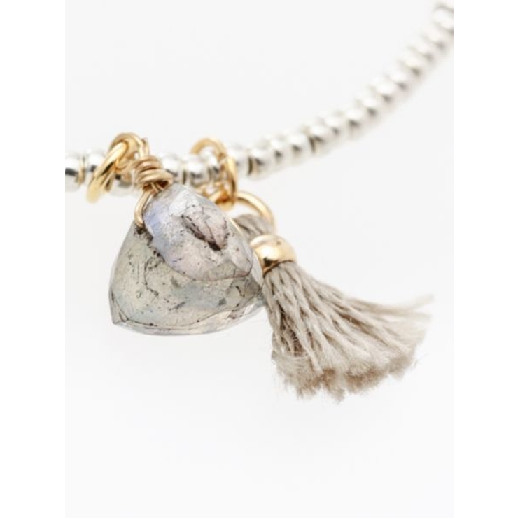 【岩座】三角石フリンジブレスレット | アミナコレクション  | 詳細画像1 