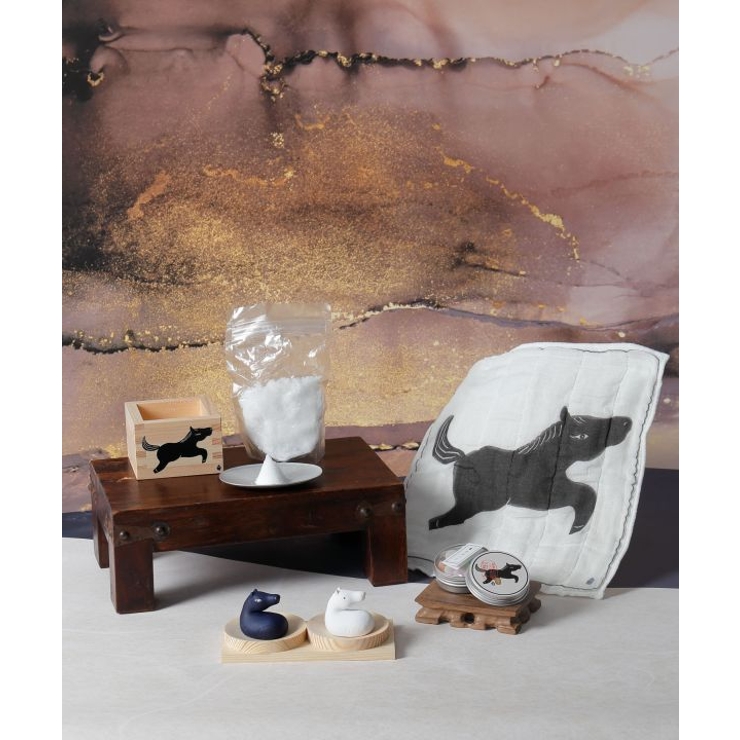 【岩座】2026年干支 午の布巾 | アミナコレクション  | 詳細画像1 